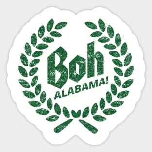 Green Boh Alabama! Sticker